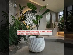 با کاشتگاه های فیبر خاکستری ما به باغ خود سبک و قابلیت اضافه کنید