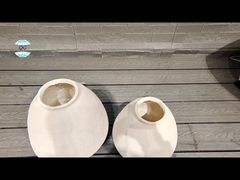 گلدان چوبی کلاسیک با پوشش کلاسیک