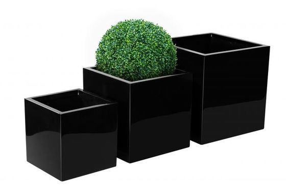 خرید کاشتگاه های مستطیل فیبرگلاس مدرن سفارشی شده 30 روز ساخته شده بی وقفه online manufacture