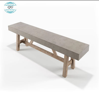 خرید طاولة قهوه ی کنکریتی گرد بیرونی خاکستری GRC مبلمان فیبرگلاس online manufacture