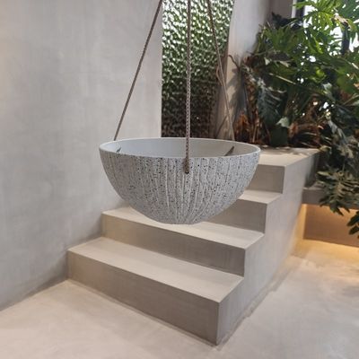 خرید گلدان های آویزان پلاستیکی 260*260*120 میلی متری برای فضاهای داخلی / خارجی online manufacture