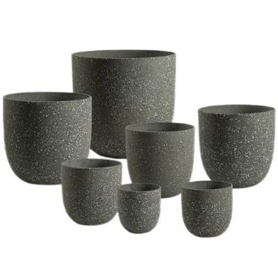 خرید گلدان های باغ با سبک فیبر سیمان برای گل / گیاه سبز در باغ داخلی online manufacture