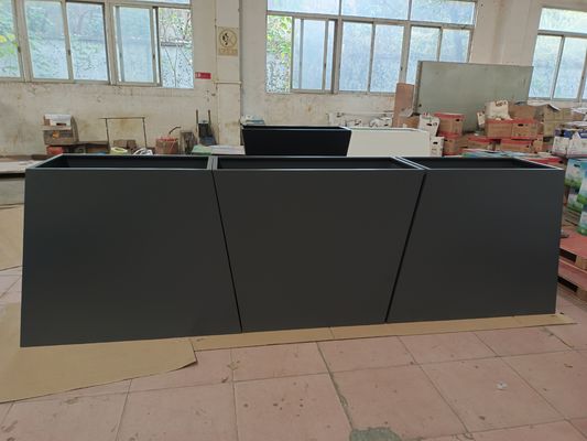 خرید گلدان های فلزی هندسی ضد آب و هوا در طلا و نقره سیاه online manufacture
