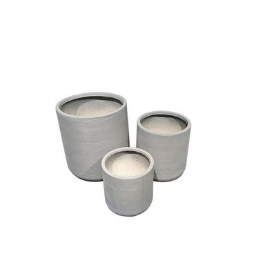 خرید کاشت کننده فبر خاکستری مقاوم به یخ برای دکوراسیون اتاق نشیمن online manufacture