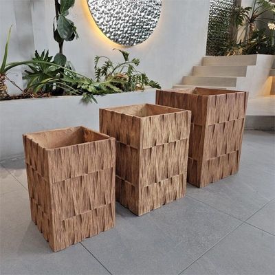 خرید گیاهان سبک فیبر خاکستری برای سوزاندن گرمتر کمپینگ و کباب D380 * H410 online manufacture
