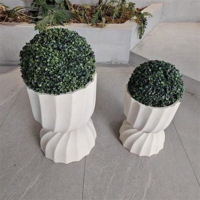 خرید کاشتگاه چوبی گرد در سبک مدرن با سطح بافت و مواد مقاوم در برابر آب و هوا online manufacture