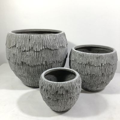 خرید گلدان های باغ با فیبرسمنت سفارشی مقاوم به یخ برای فضای باغ online manufacture