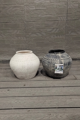 خرید Round Reinforced Clay Planter Durable and Functional for Your Garden Needs online manufacture