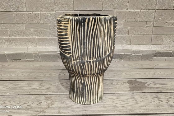 خرید Frost Resistant Fiber Cement Pot Drainage Holes for Easy Planting and Maintenance online manufacture
