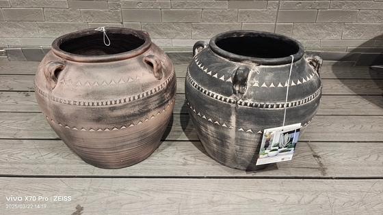 خرید گلدان فایبرکلِی گرد فضای باز با قابلیت اطمینان 5 تا 6 ساله online manufacture