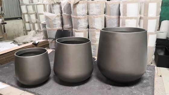 رنگارنگ درخشان باغچه کوچک رزین فیبرگلاس گلزاران عمده فروشی