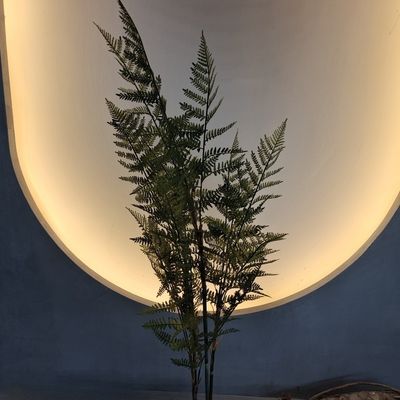 درختان نخل پلاستیکی سبز مصنوعی برای استفاده در داخل و خارج از خانه