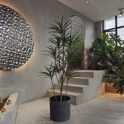 گیاهان پلاستیکی گرد بازیافت شده سبک برای کاشت دانه
