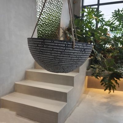 باغچه مربع خانه گلخانه گلدان های آویزان پلاستیکی برای گیاهان