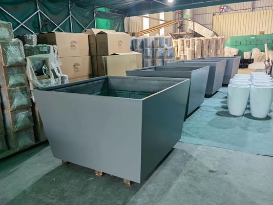 گلدان های فیبرگلاس سفارشی شده OEM / ODM برای دکوراسیون خانه
